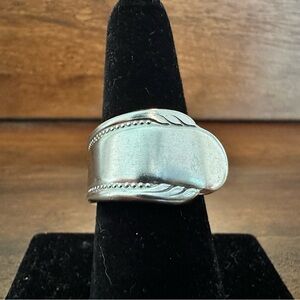 Silver Plated Spoon Ring